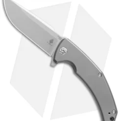 Kizer TK Knives MjÃ¶lnir Frame Lock Knife (3.75" Stonewash) Ki4494