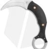Kizer Tiger Claw Karambit Fixed Blade Knife Black G-10 (1.4" SW) 1041 -Blade HQ Store Kizer Tiger Claw Karambit Black G 10 SW BHQ 121109 jr