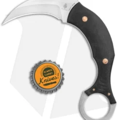 Kizer Tiger Claw Karambit Fixed Blade Knife Black G-10 (1.4" SW) 1041 4 Kizer Tiger Claw Karambit Fixed Blade Knife Black G-10 (1.4" SW) 1041 -Blade HQ Store Kizer Tiger Claw Karambit Black G 10 SW BHQ 121109 jr bottlecap