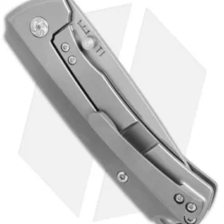 Kizer Uli Hennicke T1 Frame Lock Knife Titanium (3.2" Stonewash) Ki3490 4 Kizer Uli Hennicke T1 Frame Lock Knife Titanium (3.2" Stonewash) Ki3490 -Blade HQ Store Kizer Uli Hennicke TI sw Ki3490 BHQ 52397 er side