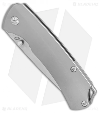 Kizer Uli Hennicke T1 Frame Lock Knife Titanium (3.2" Stonewash) Ki3490 Kizer Uli Hennicke T1 Frame Lock Knife Titanium (3.2" Stonewash) Ki3490 -Blade HQ Store Kizer Uli Hennicke TI sw Ki3490 BHQ 52397 er spine