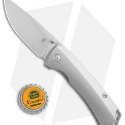 Kizer Uli Hennicke T1 Frame Lock Knife Titanium (3.2" Stonewash) Ki3490 5 Kizer Uli Hennicke T1 Frame Lock Knife Titanium (3.2" Stonewash) Ki3490 -Blade HQ Store Kizer Uli Hennicke TI sw Ki3490 BHQ 52397 jr bottlecap