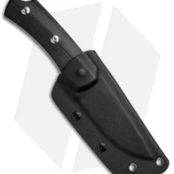 Kizer Uli Hennicke T-II Fixed Blade Knife Black G-10 (3.7" Stonewash) Ki1021A1 -Blade HQ Store Kizer Uli Hennike T II Black G 10 SW Ki1021A1 BHQ 52398 jr sheath