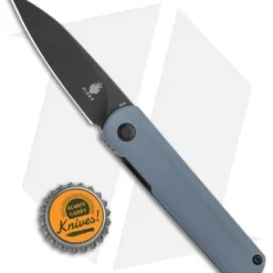 Kizer Vanguard Feist Front Flipper Knife Gray G-10 (2.8" Black) - BD1N 5 Kizer Vanguard Feist Front Flipper Knife Gray G-10 (2.8" Black) - BD1N -Blade HQ Store Kizer Vangard Lundquist Feist Gray G 10 Black V3499E9 BHQ 118280 jr bottlecap