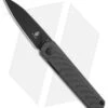 Kizer Vanguard Feist Front Flipper Knife Carbon Fiber (2.8" Black BD1N) -Blade HQ Store Kizer Vangard Lundquist Feist Twill CF Black V3499E4 BHQ 118279 jr
