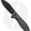 Kizer Vanguard Azo Infinity Liner Lock Knife Black Micarta (3" Black) V3579