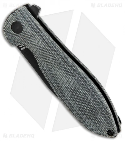 Kizer Vanguard Azo Infinity Liner Lock Knife Black Micarta (3" Black) V3579 Kizer Vanguard Azo Infinity Liner Lock Knife Black Micarta (3" Black) V3579 -Blade HQ Store Kizer Vanguard Azo Infinity LL Black Micarta Black V3579N1 BHQ 121139 jr spine