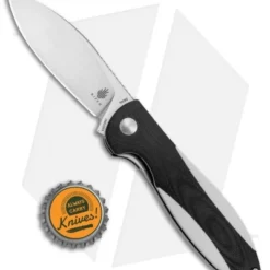 Kizer Vangard Azo Infinity Liner Lock Knife Black/White G-10 (3" Satin) 5 Kizer Vangard Azo Infinity Liner Lock Knife Black/White G-10 (3" Satin) -Blade HQ Store Kizer Vanguard Azo Infinity LL Black White G 10 Satin V3579N2 BHQ 121140 jr bottlecap