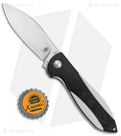 Kizer Vangard Azo Infinity Liner Lock Knife Black/White G-10 (3" Satin) Kizer Vangard Azo Infinity Liner Lock Knife Black/White G-10 (3" Satin) -Blade HQ Store Kizer Vanguard Azo Infinity LL Black White G 10 Satin V3579N2 BHQ 121140 jr bottlecap