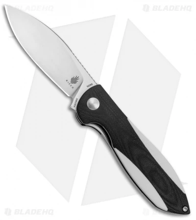 Kizer Vangard Azo Infinity Liner Lock Knife Black/White G-10 (3" Satin) Kizer Vangard Azo Infinity Liner Lock Knife Black/White G-10 (3" Satin) -Blade HQ Store Kizer Vanguard Azo Infinity LL Black White G 10 Satin V3579N2 BHQ 121140 jr