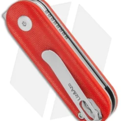 Kizer Azo/Liz Mini Bay Detent Slip Joint Knife Red G-10 (1.9" Satin) 4 Kizer Azo/Liz Mini Bay Detent Slip Joint Knife Red G-10 (1.9" Satin) -Blade HQ Store Kizer Vanguard Azo Liz Mini Bay Detent SJ Red G 10 Satin BHQ 121147 jr side 2