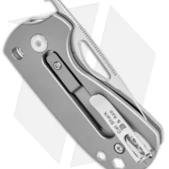 Kizer Vanguard Catshark Slip Joint Knife Gray G-10 (1.9" Satin) -Blade HQ Store Kizer Vanguard Catshark SJ Gray G 10 Satin BHQ 121173 jr side