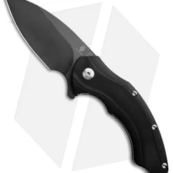 Kizer Vanguard Degnan Roach Flipper Black G-10 (3.5" Gray N690) V4477N1
