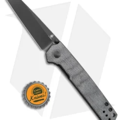 Kizer Vanguard Domin Liner Lock Knife Black Micarta (3.5" Black) V4516SC1 -Blade HQ Store Kizer Vanguard Domin LL Black Micarta Black BHQ 156409 jr bottlecap