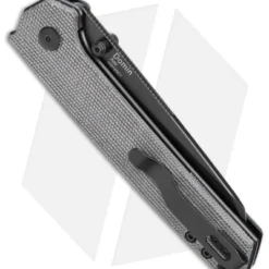 Kizer Vanguard Domin Liner Lock Knife Black Micarta (3.5" Black) V4516SC1 -Blade HQ Store Kizer Vanguard Domin LL Black Micarta Black BHQ 156409 jr side