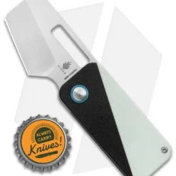 Kizer Walnut Slip Joint Knife Black/White G-10 (2" Stonewash) V2592N1 -Blade HQ Store Kizer Vanguard Domin LL Black White G 10 Satin BHQ 117063 jr bottlecap