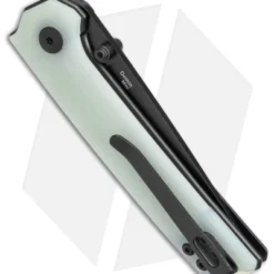 Kizer Vanguard Domin Mini Liner Lock Folding Knife Jade G-10 (2.9" Black) -Blade HQ Store Kizer Vanguard Domin Mini LL Jade G 10 Black BHQ 156369 jr side