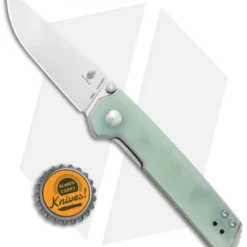 Kizer Vanguard Domin Mini Liner Lock Folding Knife Jade G-10 (2.9" SW) Bearings 5 Kizer Vanguard Domin Mini Liner Lock Folding Knife Jade G-10 (2.9" SW) Bearings -Blade HQ Store Kizer Vanguard Domin Mini LL Jade G 10 SW V3516N5 BHQ 122454 jr bottlecap
