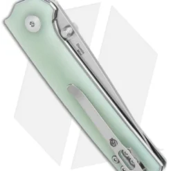 Kizer Vanguard Domin Mini Liner Lock Folding Knife Jade G-10 (2.9" SW) Bearings 4 Kizer Vanguard Domin Mini Liner Lock Folding Knife Jade G-10 (2.9" SW) Bearings -Blade HQ Store Kizer Vanguard Domin Mini LL Jade G 10 SW V3516N5 BHQ 122454 jr side