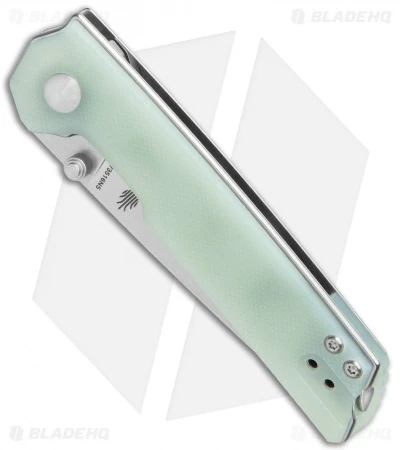 Kizer Vanguard Domin Mini Liner Lock Folding Knife Jade G-10 (2.9" SW) Bearings Kizer Vanguard Domin Mini Liner Lock Folding Knife Jade G-10 (2.9" SW) Bearings -Blade HQ Store Kizer Vanguard Domin Mini LL Jade G 10 SW V3516N5 BHQ 122454 jr spine