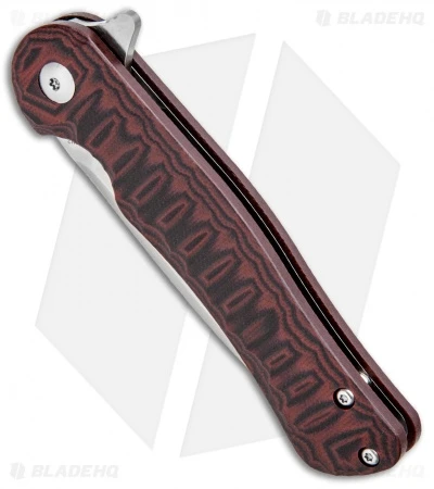 Kizer Vanguard Dukes Liner Lock Flipper Knife Black/Red G-10 (3" Satin) V3466N2 Kizer Vanguard Dukes Liner Lock Flipper Knife Black/Red G-10 (3" Satin) V3466N2 -Blade HQ Store Kizer Vanguard Dukes LL Black Red G 10 Satin V3466N2 BHQ 36951 jr spine 1