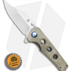 Kizer Vanguard Elstner Junges Liner Lock Knife Green Micarta (3" Satin) V3551N4 5 Kizer Vanguard Elstner Junges Liner Lock Knife Green Micarta (3" Satin) V3551N4 -Blade HQ Store Kizer Vanguard Elstner Junges Liner Lock Knife Green Micarta 3 Satin V3551N4 BHQ 120325 LS Bottleca5B