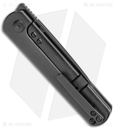 Kizer Feist Front Flipper Knife Black Titanium (2.8" Black) KI3499A5 Kizer Feist Front Flipper Knife Black Titanium (2.8" Black) KI3499A5 -Blade HQ Store Kizer Vanguard Feist FF Black Aluminum Black BHQ 174322 jr side