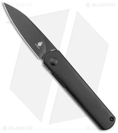 Kizer Feist Front Flipper Knife Black Titanium (2.8" Black) KI3499A5 Kizer Feist Front Flipper Knife Black Titanium (2.8" Black) KI3499A5 -Blade HQ Store Kizer Vanguard Feist FF Black Aluminum Black BHQ 174322 jr