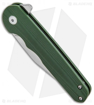 Kizer Vanguard Flashbang A2 Liner Lock Knife Green G-10 (3" Satin N690) Kizer Vanguard Flashbang A2 Liner Lock Knife Green G-10 (3" Satin N690) -Blade HQ Store Kizer Vanguard Flashbang A2 LL Green G 10 Satin N690 BHQ 91651 jr spine