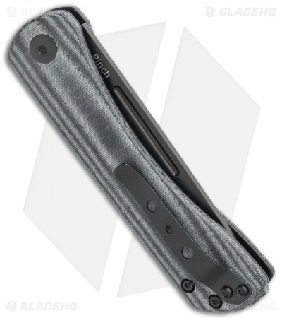 Kizer Vanguard Rolf Helbig Pinch Folder Smooth Black Micarta (3" Satin) V3009N4 Kizer Vanguard Rolf Helbig Pinch Folder Smooth Black Micarta (3" Satin) V3009N4 -Blade HQ Store Kizer Vanguard Helbig Pinch LL Black Micarta Black V3009N4 BHQ 122319 jr side