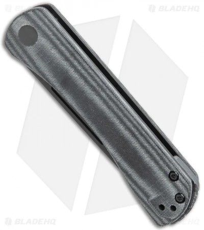 Kizer Vanguard Rolf Helbig Pinch Folder Smooth Black Micarta (3" Satin) V3009N4 Kizer Vanguard Rolf Helbig Pinch Folder Smooth Black Micarta (3" Satin) V3009N4 -Blade HQ Store Kizer Vanguard Helbig Pinch LL Black Micarta Black V3009N4 BHQ 122319 jr spine