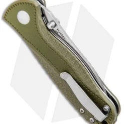Kizer Vanguard Hunter Liner Lock Knife OD Green G-10 (3" Satin) V3416C2 4 Kizer Vanguard Hunter Liner Lock Knife OD Green G-10 (3" Satin) V3416C2 -Blade HQ Store Kizer Vanguard Hunter LL OD Green G 10 Satin V3416C2 BHQ 80394 jr side