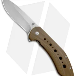 Kizer Vanguard Kala Liner Lock Knife Brown G10 (3.75" Stonewash) V4479A2
