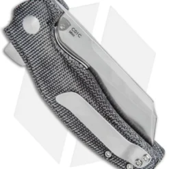 Kizer Vanguard Mini Sheepdog Knife Black Micarta (2.6" Stonewash) -Blade HQ Store Kizer Vanguard Mini Sheepdog C01C LL Black Micarta BHQ 117215 jr side