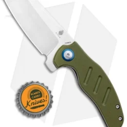 Kizer Vanguard Mini Sheepdog C01C Liner Lock Knife OD Green G-10 (2.6" Satin) 5 Kizer Vanguard Mini Sheepdog C01C Liner Lock Knife OD Green G-10 (2.6" Satin) -Blade HQ Store Kizer Vanguard Mini Sheepdog C01C LL OD Green G 10 Satin V3488A2 BHQ 80400 jr bottlecap 1