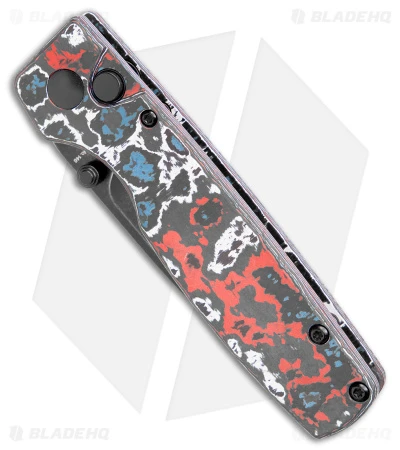 Kizer Vanguard Original Button Lock Knife FatCarbon (3" Black ELMAX) Kizer Vanguard Original Button Lock Knife FatCarbon (3" Black ELMAX) -Blade HQ Store Kizer Vanguard Original Button Lock Blue Red White Fat Carbon Black SW BHQ 175938 jr spine