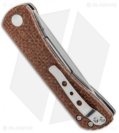 Kizer Vanguard Rolf Helbig Pinch Folder Brown Micarta (3" Satin) V3009N2 Kizer Vanguard Rolf Helbig Pinch Folder Brown Micarta (3" Satin) V3009N2 -Blade HQ Store Kizer Vanguard Rolf Helbig Pinch Folder Brown Micarta Satin V3009N2 BHQ 100721 jr side 1