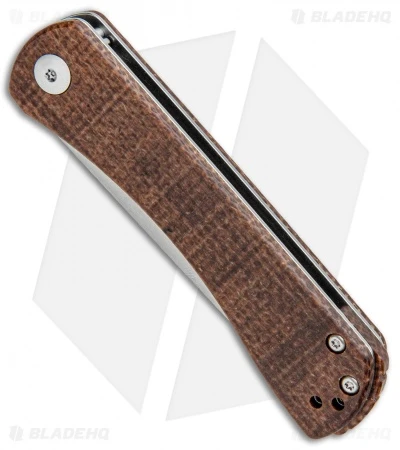 Kizer Vanguard Rolf Helbig Pinch Folder Brown Micarta (3" Satin) V3009N2 Kizer Vanguard Rolf Helbig Pinch Folder Brown Micarta (3" Satin) V3009N2 -Blade HQ Store Kizer Vanguard Rolf Helbig Pinch Folder Brown Micarta Satin V3009N2 BHQ 100721 jr spine 1