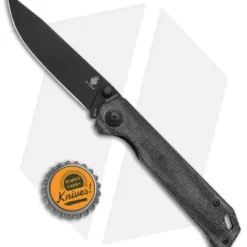 Kizer Azo Vanguard Series Begleiter Knife Black Micarta (3.5" Black BD1N) 5 Kizer Azo Vanguard Series Begleiter Knife Black Micarta (3.5" Black BD1N) -Blade HQ Store Kizer Vanguard Series Begleiter Black Micarta Black BHQ 117227 jr bottlecap