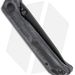 Kizer Azo Vanguard Series Begleiter Knife Black Micarta (3.5" Black BD1N) 4 Kizer Azo Vanguard Series Begleiter Knife Black Micarta (3.5" Black BD1N) -Blade HQ Store Kizer Vanguard Series Begleiter Black Micarta Black BHQ 117227 jr side