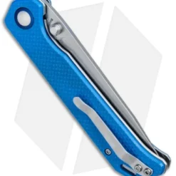 Kizer Azo Vanguard Series Begleiter Knife Blue G-10 (3.5" Stonewash) V4458A3 4 Kizer Azo Vanguard Series Begleiter Knife Blue G-10 (3.5" Stonewash) V4458A3 -Blade HQ Store Kizer Vanguard Series Begleiter Blue G 10 SW V4458A3 BHQ 80772 jr side