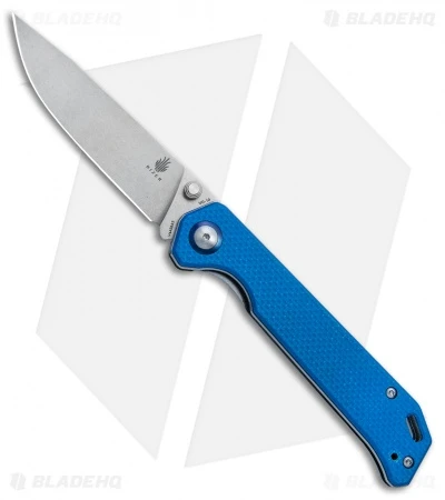 Kizer Azo Vanguard Series Begleiter Knife Blue G-10 (3.5" Stonewash) V4458A3 Kizer Azo Vanguard Series Begleiter Knife Blue G-10 (3.5" Stonewash) V4458A3 -Blade HQ Store Kizer Vanguard Series Begleiter Blue G 10 SW V4458A3 BHQ 80772 jr
