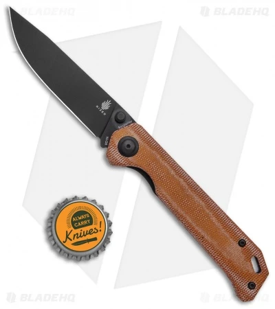 Kizer Azo Vanguard Series Begleiter Knife Natural Micarta (3.5" Black BD1N) Kizer Azo Vanguard Series Begleiter Knife Natural Micarta (3.5" Black BD1N) -Blade HQ Store Kizer Vanguard Series Begleiter Natural Micarta Black BHQ 117234 jr bottlecap