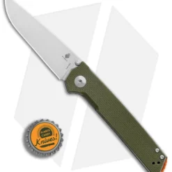 Kizer Vanguard Series Domin Liner Lock Knife Green G-10 (3.5" Stonewash) V4516A2 5 Kizer Vanguard Series Domin Liner Lock Knife Green G-10 (3.5" Stonewash) V4516A2 -Blade HQ Store Kizer Vanguard Series Domin Green G10 SW BHQ 84643 er bottlecap jr