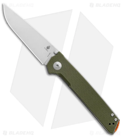 Kizer Vanguard Series Domin Liner Lock Knife Green G-10 (3.5" Stonewash) V4516A2 Kizer Vanguard Series Domin Liner Lock Knife Green G-10 (3.5" Stonewash) V4516A2 -Blade HQ Store Kizer Vanguard Series Domin Green G10 SW BHQ 84643 er jr
