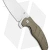 Kizer Vanguard Sheepdog Liner Lock Knife Green Micarta (3.2" Stonewash) -Blade HQ Store Kizer Vanguard Sheepdog C01C Liner Lock Green Micarta 3.2 SW V4488E1 BHQ 115934 LS