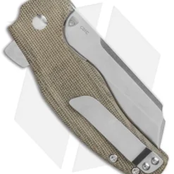 Kizer Vanguard Sheepdog Liner Lock Knife Green Micarta (3.2" Stonewash) 4 Kizer Vanguard Sheepdog Liner Lock Knife Green Micarta (3.2" Stonewash) -Blade HQ Store Kizer Vanguard Sheepdog C01C Liner Lock Green Micarta 3.2 SW V4488E1 BHQ 115934 LS Side