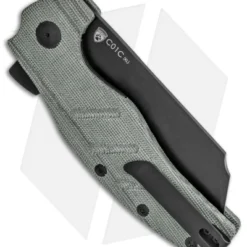 Kizer Vanguard Sheepdog XL C01C Liner Lock Knife Black Micarta (4" Black) -Blade HQ Store Kizer Vanguard Sheepdog XL C01C LL Black Micarta Black V5488E7 BHQ 118483 jr side