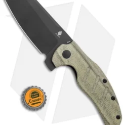 Kizer Vanguard Sheepdog XL C01C Liner Lock Knife Green Micarta (4" Black) -Blade HQ Store Kizer Vanguard Sheepdog XL C01C LL Green Micarta Black V5488E3 BHQ 118479 jr bottlecap