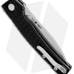 Kizer Vanguard Splinter Flipper Knife Black G-10 (3.2" Stonewash N690) V3457N1 4 Kizer Vanguard Splinter Flipper Knife Black G-10 (3.2" Stonewash N690) V3457N1 -Blade HQ Store Kizer Vanguard Splinter Black G 10 SW V3457N1 BHQ 52423 jr side